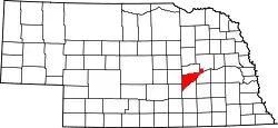 Location within the U.S. state of Nebraska