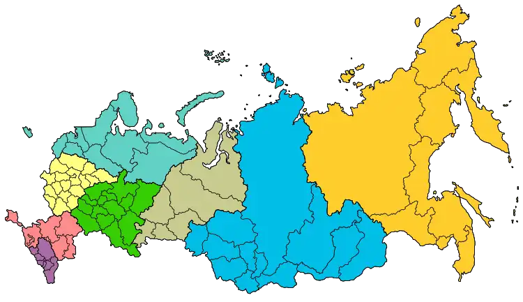 Federal districts of Russia