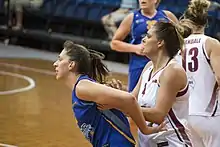 female basketball players