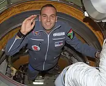 Mark Shuttleworth aboard the International Space Station