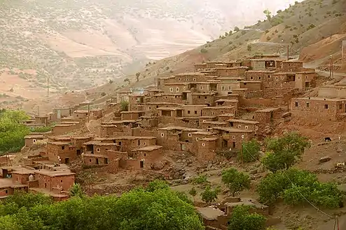 The village of Imlil