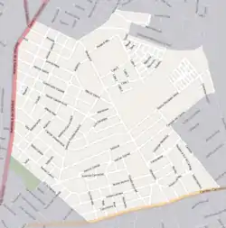 Street map of Maroñas–Parque Guaraní