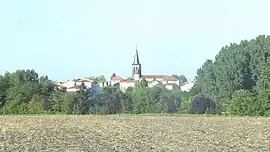 A general view of Martres-sur-Morge