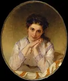 Mary Cadwalader Rawle, by William Oliver Stone (1868)