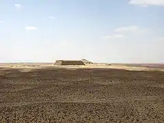 The mastaba from the southeast