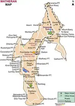 Location of Matheran