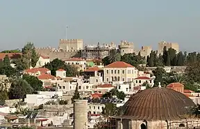 The Grandmasters Palace of the Knights on Rodos island