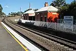 Heritage listed station buildings