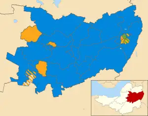 2015 results map