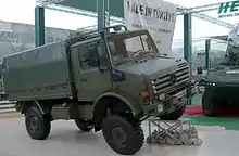 Unimog at IDEF'07 Arms Fair