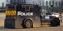 Jankel has supplied a quantity of Ford-based Guardian counter-terror/anti-riot vehicles to the Met (shown) and Essex Police forces.