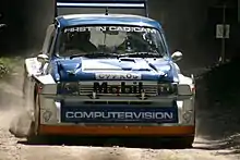 The MG Metro 6R4 was developed by Williams for the 1986 World Rally Championship.