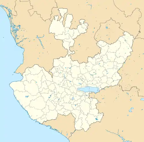 San Martín de Hidalgo, Jalisco is located in Jalisco