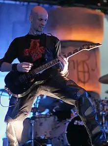 Robert Westerholt playing in Within Temptation