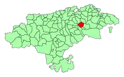 Location of Miera