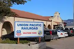 Milford train station, October 2017