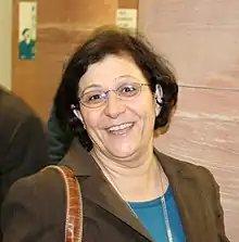 Photographic portrait of Mina Ahadi