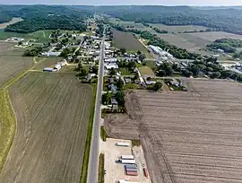 Looking South on County C