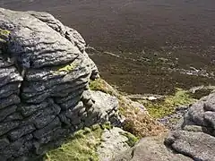 View north from Mither Tap