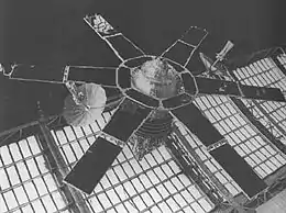 Molniya 1 satellite.