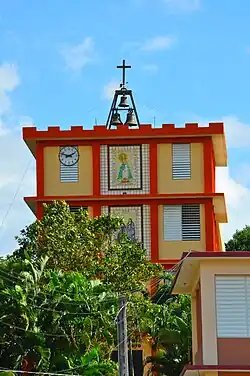 Church at Colegio San Benito in Quebrada Grande