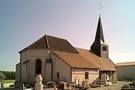 The church in Mont-lès-Seurre