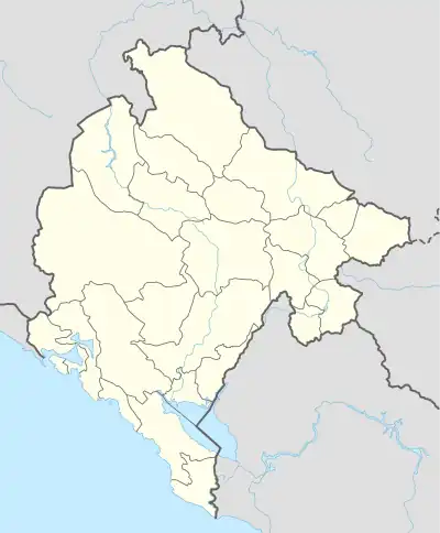 Dub is located in Montenegro