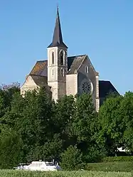 The church in Montreuil-sur-Maine