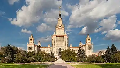 Socialist Realist - Lomonosov University, Moscow, by Lev Rudnev, 1947-1952