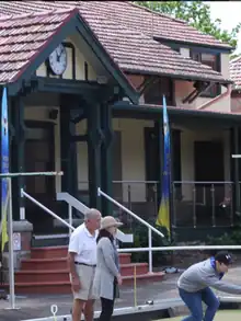 Mosman Bowing Club was designed by Thomas Tidswell