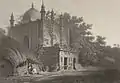 Mosque on the Mug-Bazar road, Dacca