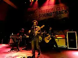 Motion City Soundtrack performing in Washington, D.C. in 2012