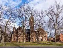 Mount Holyoke College's Mary Lyon Hall.