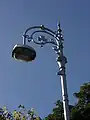 Decorative Shamrock Lamp Post (park side)