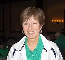 Muffet McGraw, former women's college basketball coach