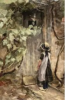 Girl at the Door