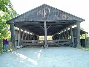 Covered Bridge, built in 1845