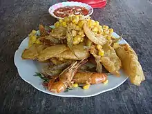 Fried snacks of Myanmar