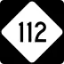 North Carolina Highway 112 marker