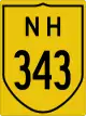 National Highway 343 shield}}