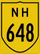 National Highway 648 shield}}