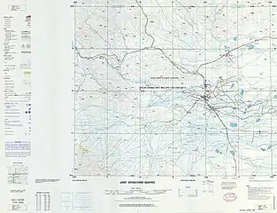 Map including Artux A-t'u-shih (DMA, 1983)