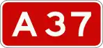 A37 motorway shield}}