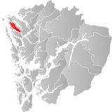 Radøy within Hordaland