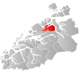 Gjemnes within Møre og Romsdal