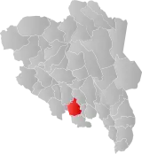 Søndre Land within Innlandet