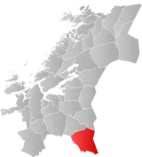 Røros within Trøndelag