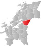 Verdal within Trøndelag