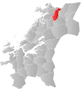 Høylandet within Trøndelag