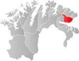 Vadsø within Finnmark